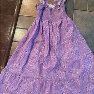 Hill House Lavender Floral Dress